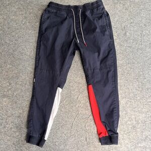 Tommy Hilfilger Denim Joggers‎ Men's Medium Y2K Red White Blue Athleisure